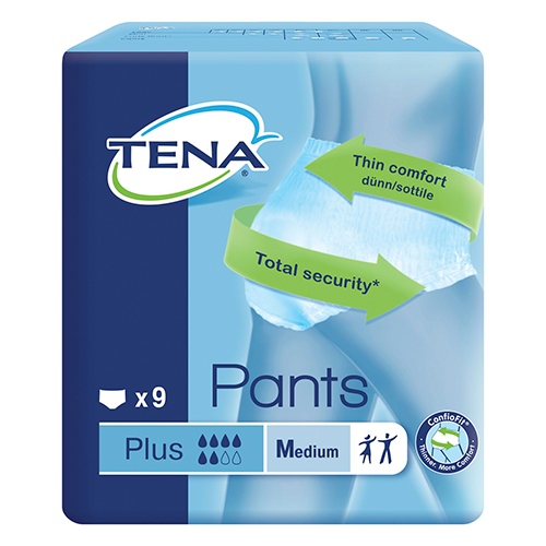 Tena Pants Plus Medium 9 Pack WholeLife