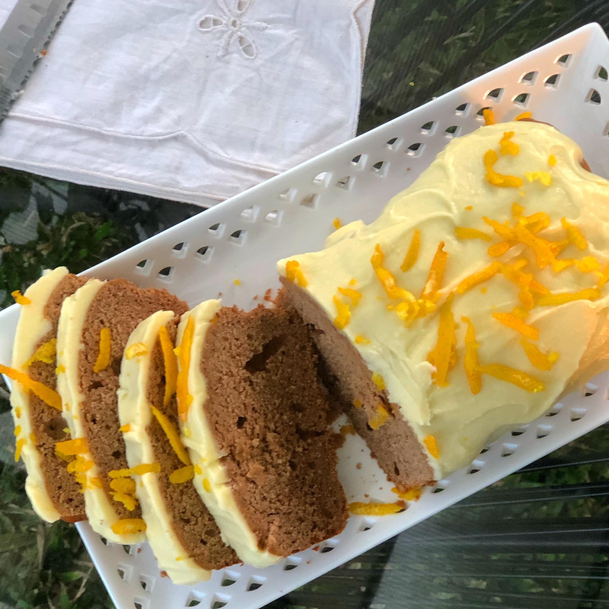 Green Banana Flour Orange Cake Recipe WholeLife