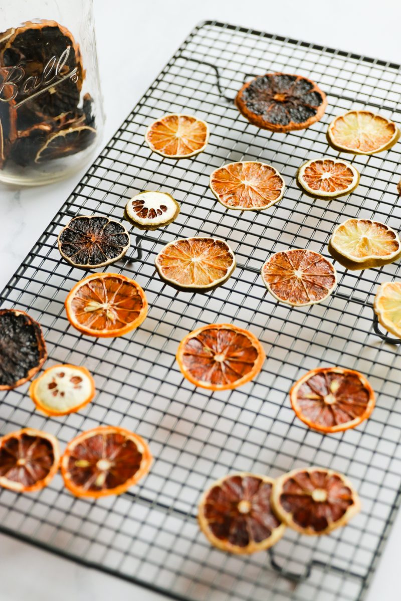 DIY Dried Citrus Mocktail Garnish WholeLife