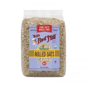 Organic Old Fashioned Rolled Oats Wheat Free 907g
