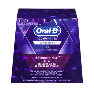 3D White Luxe Whitestrips Advance Seal - 14 Pack