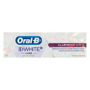 Oral-B 3D White Luxe Glamorous White Toothpaste - 95g