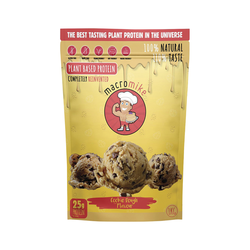 Cookie Dough Peanut Butter Plant Based Protein 1kg WholeLife