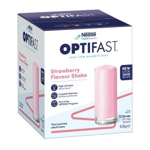 Optifast VLCD Strawberry Shake - 12 x 53g Sachets