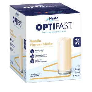 Optifast VLCD Vanilla Shake - 12 x 53g Sachets