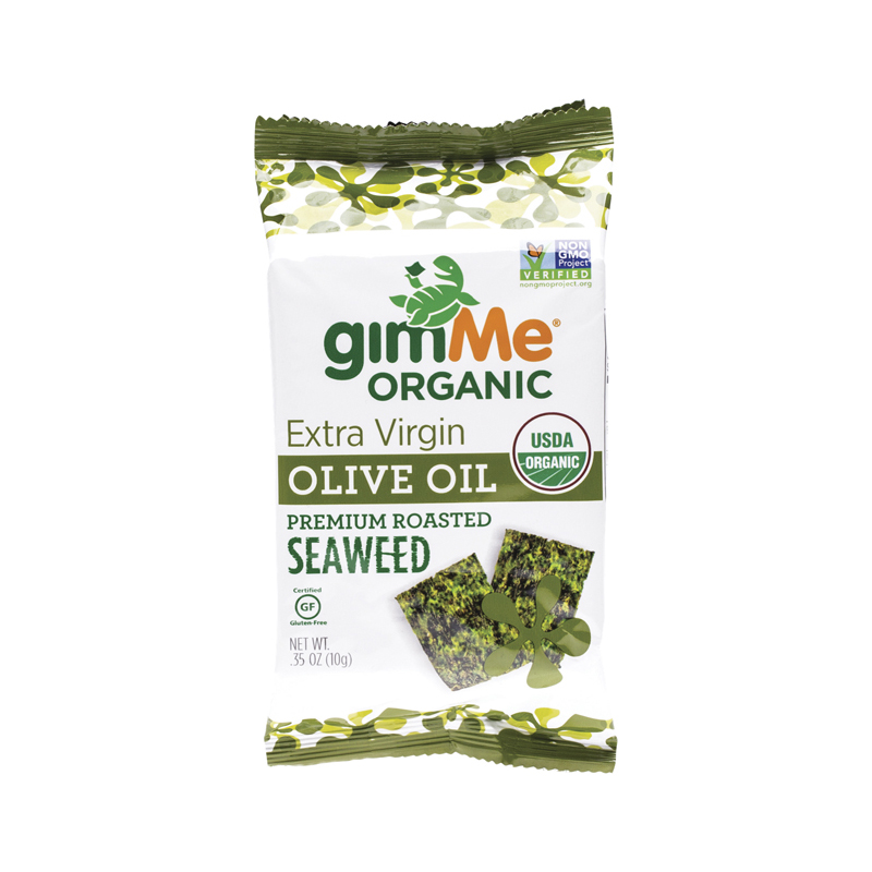 Roasted Seaweed Snacks Olive Oil 10g WholeLife