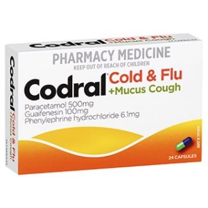 Cold & Flu Plus Mucus Cough - 24 Capsules