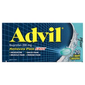 Advil Liquid - 20 Capsules