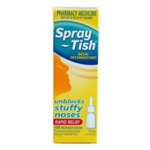 Spray-Tish Nasal Decongestant Rapid Relief