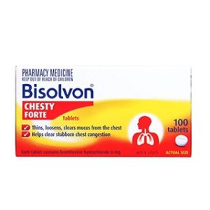 Bisolvon Chesty Forte 100 Tablets