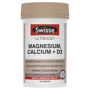 Ultiboost Magnesium, Calcium + D3 - 120 Tablets