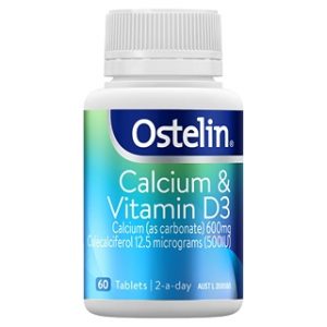 Calcium & Vitamin D3 - 60 Tablets