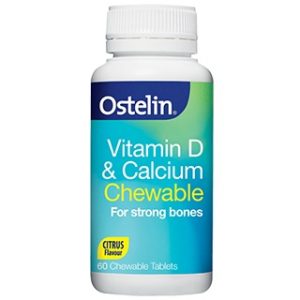 Vitamin D & Calcium - 60 Chewable Tablets
