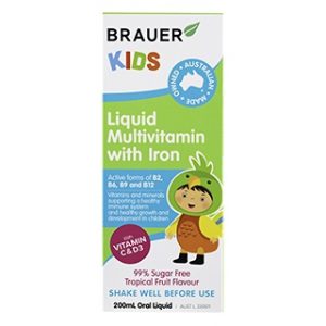 Kids Liquid Multivitamin with Iron 200ml