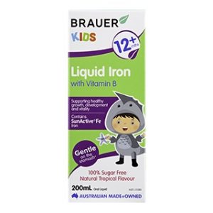 Kids Liquid Iron with Vitamin B Tropical Flavour - 200mL