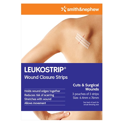 Sutures adhésives Leukoplast Wound Closure Strip