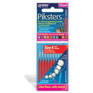 Interdental Brush Size 4 - 10 Pack