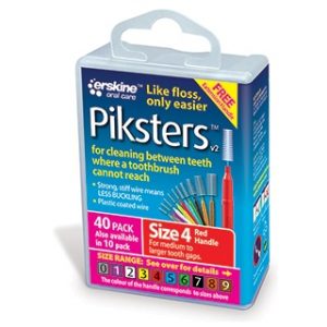 Interdental Brush Size 4 - 40 Pack