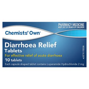 Chemists' Own Diarrhoea Relief 10 Tablets