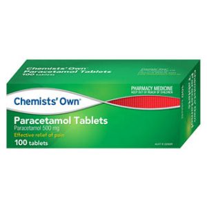 Chemists' Own Paracetamol 100 Tablets