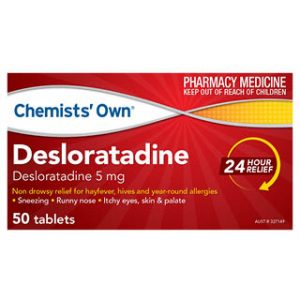 Chemists' Own Desloratadine 50 Tablets