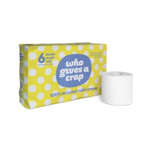 100% Recycled Toilet Paper 6 Pack