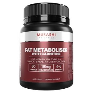 Musashi Fat Metaboliser With Carnitine