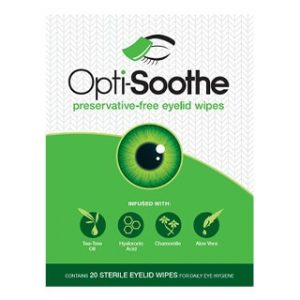 Opti-Soothe Preservative-Free Eyelid Wipes