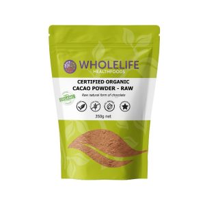 Certified Organic Raw Cacao Powder 350g