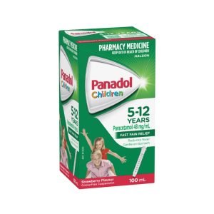 Panadol Children 5-12 Years Strawberry 100mL