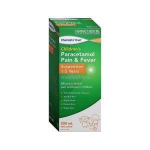 Children's Paracetamol Pain & Fever 1- 5 Years - 200ml