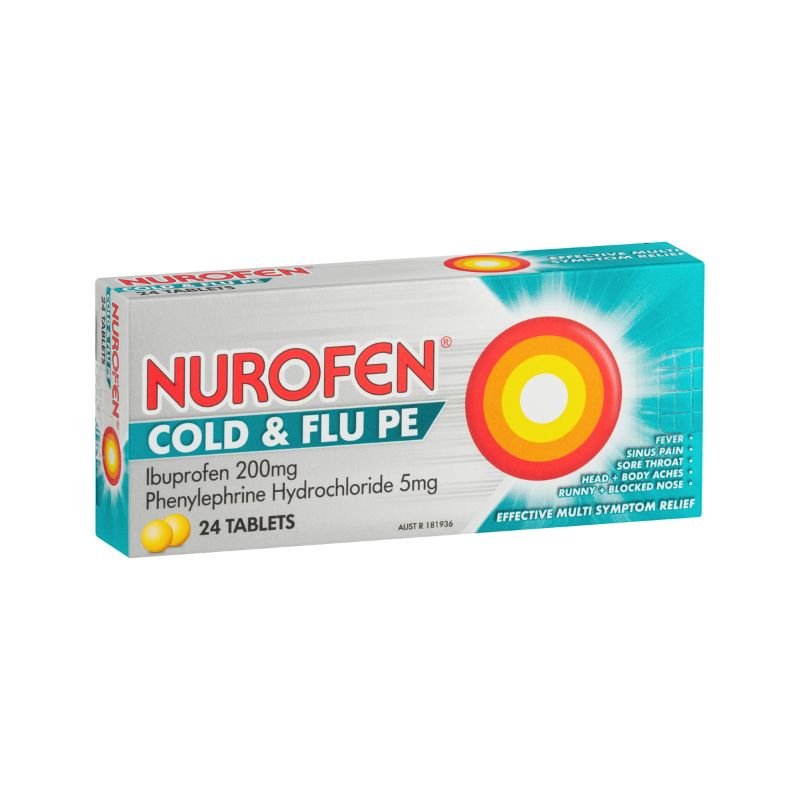 Nurofen Cold Flu PE 24 Tablets