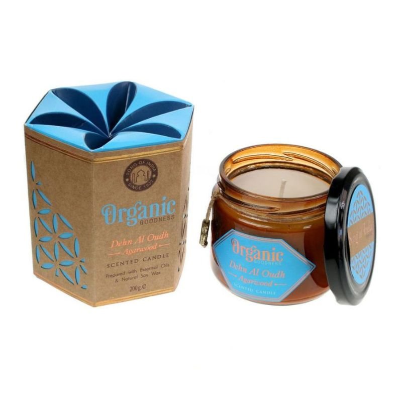 Organic Goodness Dehn Al Oudh Agarwood Candle 200g