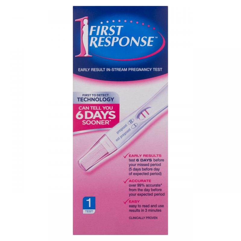 First Response Instream Pregnancy Test WholeLife