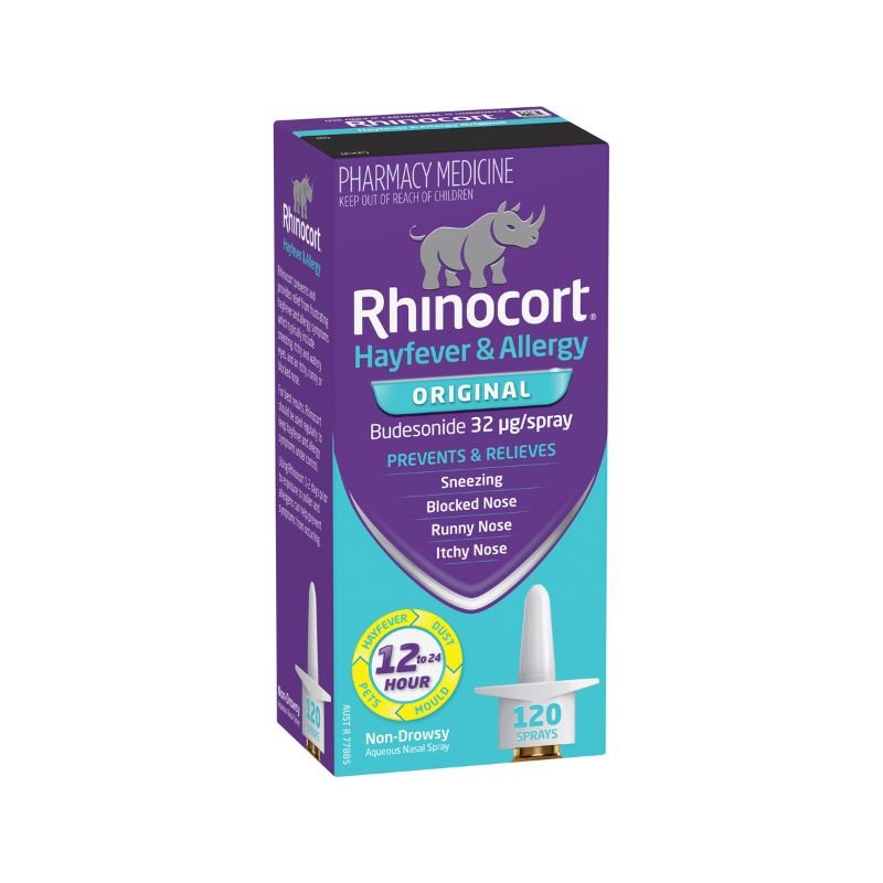 Rhinocort Hayfever Allergy Original Non-Drowsy Nasal Spray 120 Sprays