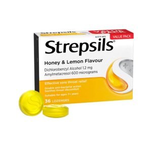 Strepsils Honey & Lemon 36 Lozenges