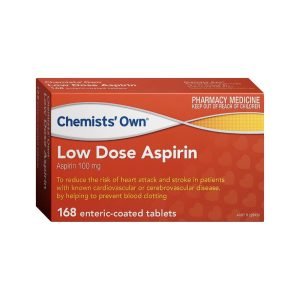 Chemists' Own Low Dose Aspirin 168 Tabs