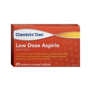 Chemists' Own Low Dose Aspirin 28 Tabs