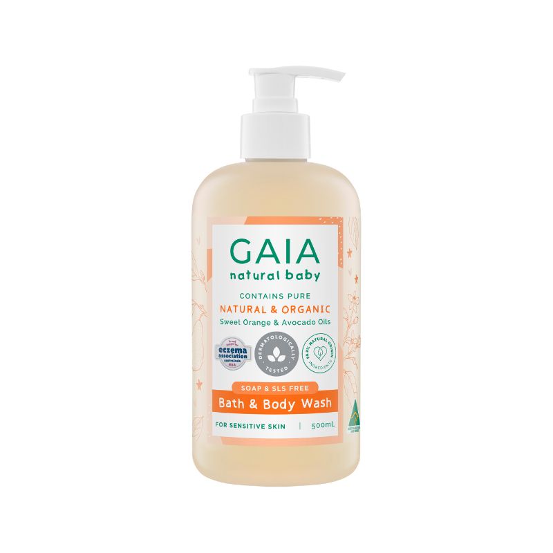 Gaia natural baby hair & sale body wash 500ml