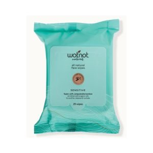 Natural Face Wipes Sensitive 25 sheets