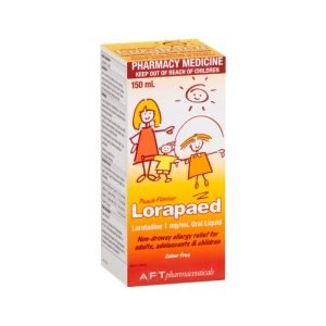 Lorapaed Non-Drowsy Allergy Relief 150mL