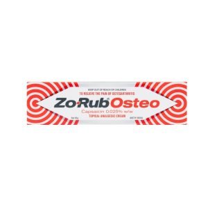 Zo-Rub Osteo 0.025 Topical Cream 45g Tube