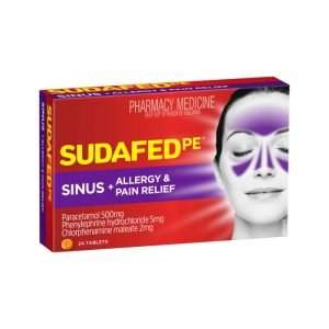 PE Sinus, Allergy & Pain Relief - 24 Tablets
