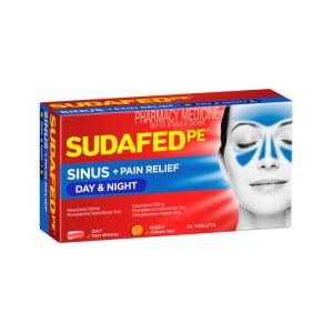 Sudafed PE Sinus Day And Night Relief 24 Tablets