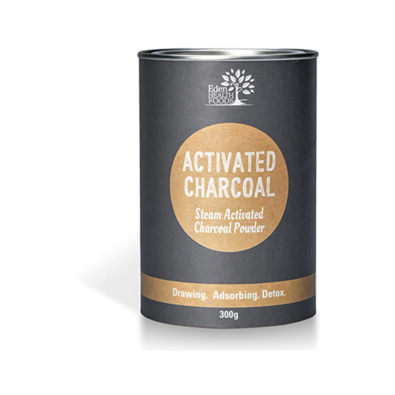 Eden Healthfoods Steam Activated Charcoal Powder 100g WholeLife
