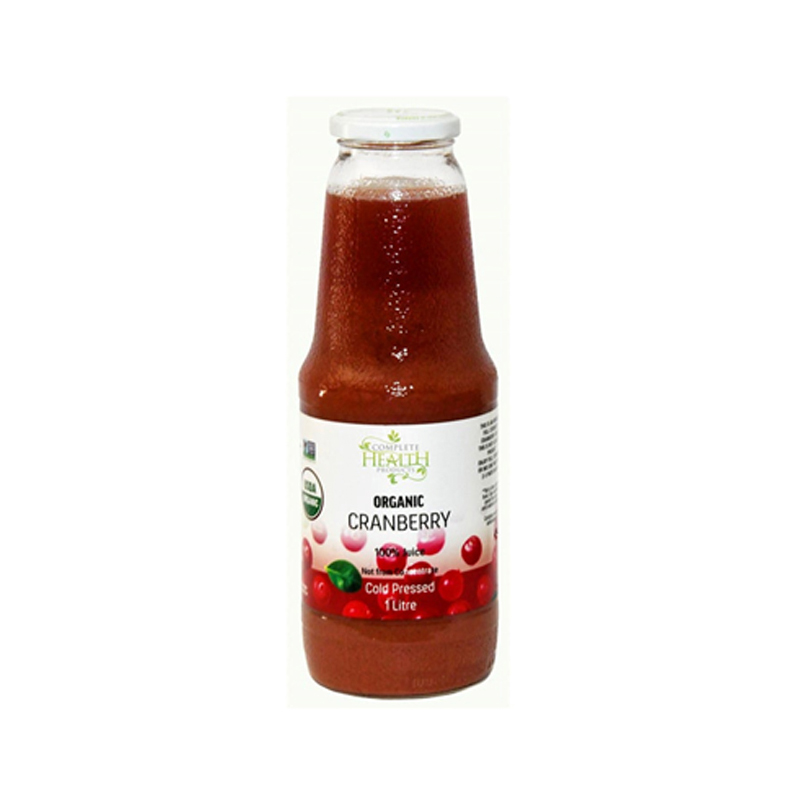 Organic 100 Cranberry Juice 1L WholeLife