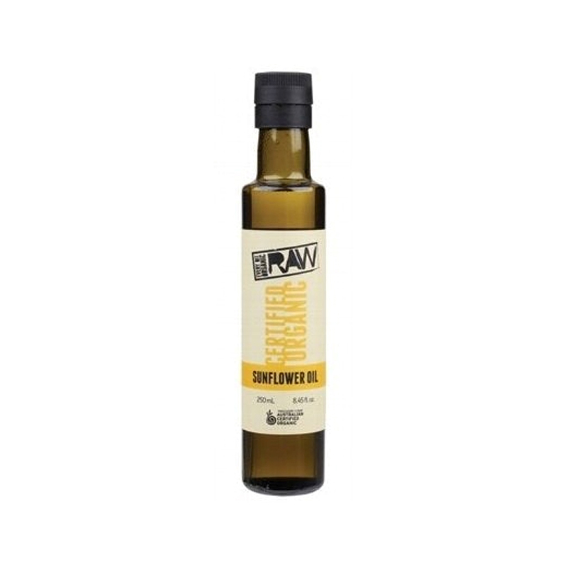 Raw Unrefined Sunflower Seed Oil 250ml WholeLife