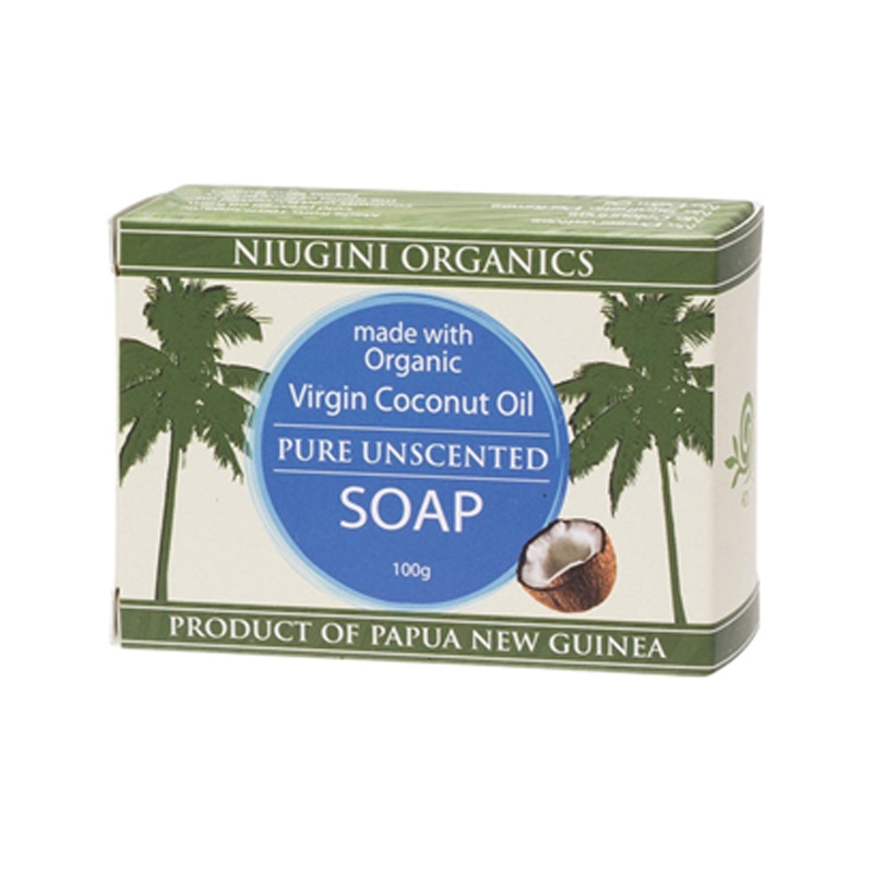Pure Coconut Oil Soap 100g WholeLife