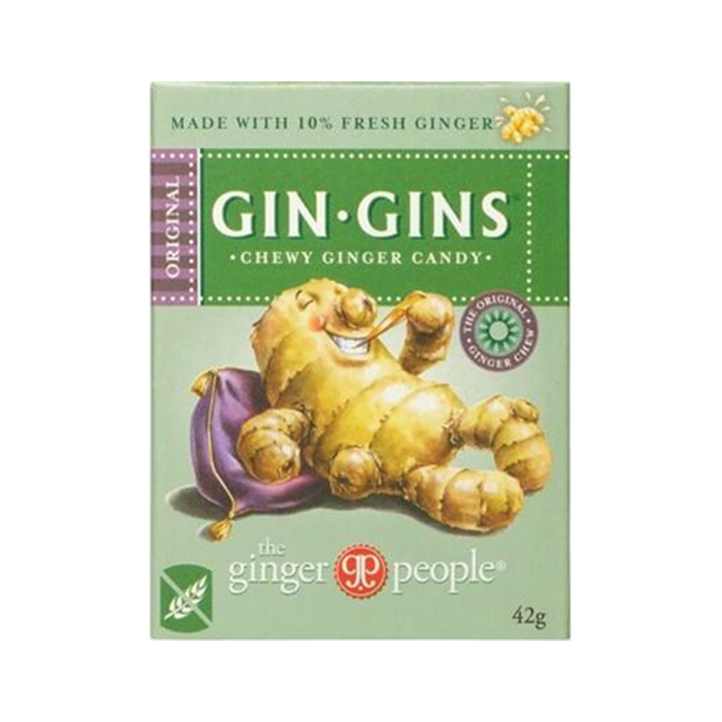 Gin Gins Original Ginger Chews 42g WholeLife
