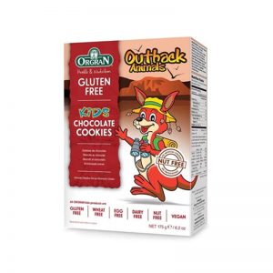 Kids Outback Animals Chocolate Cookies 175g